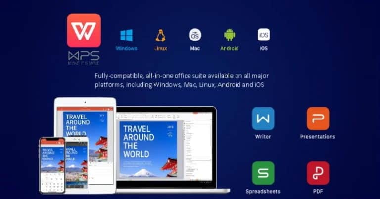WPS office to open PPT files without PowerPoint