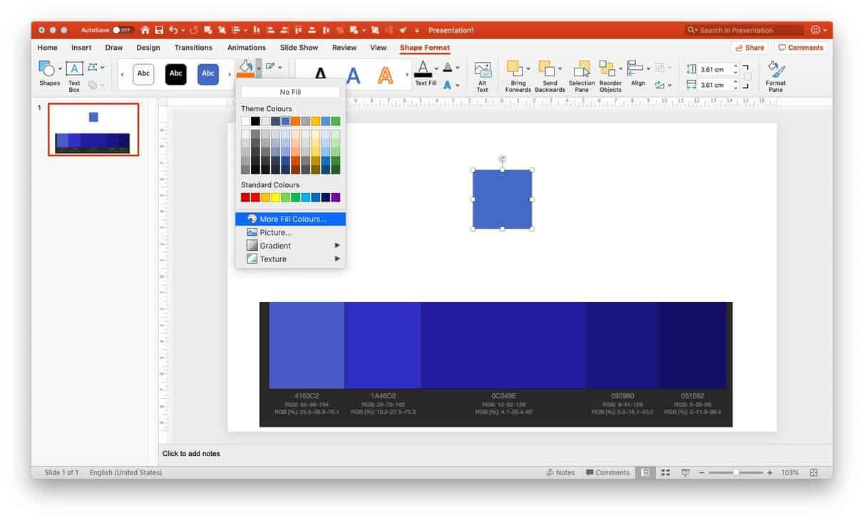 Create your own Monochromatic Color Scheme for PowerPoint - Art of ...
